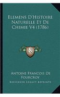 Elemens D'Histoire Naturelle Et de Chimie V4 (1786)