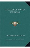 Challenge to Sex Censors