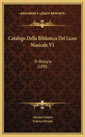 Catalogo Della Biblioteca Del Liceo Musicale V1
