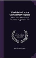 Rhode Island in the Continental Congress