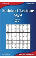 Sudoku Classique 9x9 - Difficile - Volume 4 - 276 Grilles