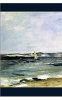 "Seascape at Arcachon Arcachon Beautiful Weather" by Edouard Manet - 1871: Journ