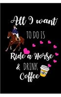 Ride A Horse & Drink Coffee