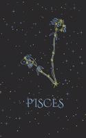 Daily Planner - Zodiac Sign Pisces: Horoscope Appointment Book, Astrology weekly calendar, undated, 120 Pages, 6" x 9" Organizer