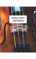 Music Sheet Notebook