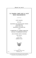U.S. Marine Corps and U.S. Navy reset requirements