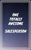 One Totally Awesome Salesperson