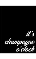 Champagne Lovers 2020 Weekly and Monthly Planner for Clubbers - It's Champagne O'Clock