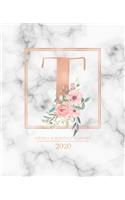 Weekly & Monthly Planner 2020 T