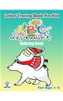 Letter Tracing book for kid, ABC Alphabet Coloring Book.