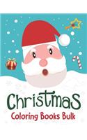 Christmas Coloring Books Bulk.: Christmas Coloring Book. 50 Christmas Coloring Pages For Kids. 8.5"x 11" Sketchbook.