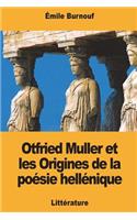 Otfried Muller et les Origines de la poésie hellénique