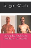 Unhealthy healthy to healthy in six months
