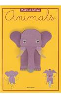 Make and Move: Animals: 12 Paper Puppets to Press Out and Play(Parionettes)