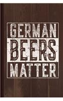 German Beers Matter Journal Notebook