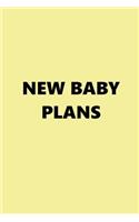 2019 Daily Planner New Baby Plans Black Yellow 384 Pages: 2019 Planners Calendars Organizers Datebooks Appointment Books Agendas