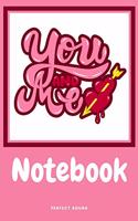 You and Me Notebook: The Perfect Journal for You and Your Life Partner to Record Ideas and Goals to Accomplish Together