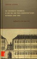 Die Universitat Innsbruck in der Ara der Thun-Hohenstein'schen Reformen 18481860