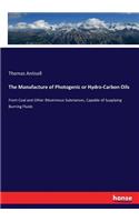 Manufacture of Photogenic or Hydro-Carbon Oils