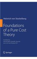 Foundations of a Pure Cost Theory