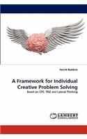 A Framework for Individual Creative Problem Solving