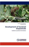 Development of bacterial biopesticide