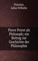 Pierre Poiret als Philosoph