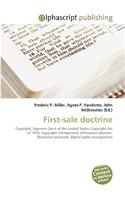 First-Sale Doctrine: (English)