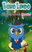 Libro para colorear de buhos para ninos