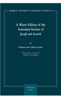 Minor Edition of the Armenian Version of Joseph and Aseneth