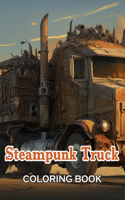 Steampunk Truck Coloring Book: 100+ New Designs for All Ages