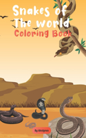 Snakes of the world Coloring Book: A Unique Collection Of Snakes Coloring Pages (Dover Nature Coloring Book).(17 Idesignex Animals Coloring Books)