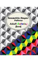 Geometric Shapes Patterns - Adult Coloring