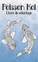 Poisson Koi - Livre de coloriage