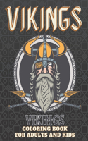 Vikings Coloring Book For Adults And Kids