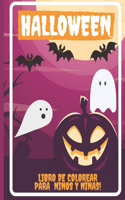 Halloween Libro de Colorear para niños y niñas