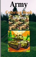 Army Coloring Book for Boys