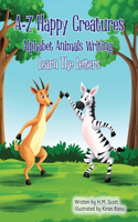 A-Z Happy Creatures: Alphabet Animals Writing