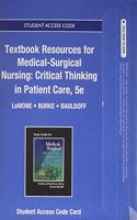 Textbook Resources for Medical-Surgical Nursing