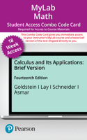 Mylab Math with Pearson Etext -- Combo Access Card -- For Calculus and Its Applications, Brief Version (18-Weeks)
