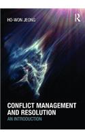 Conflict Management and Resolution