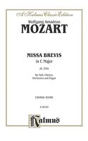 Missa Brevis in C Major, K. 259
