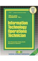 Information Technology Operations Technician