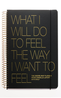 The Desire Map Planner from Danielle Laporte 2018 Daily (Charcoal & Gold)