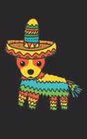 Chihuahua Notebook 'Cinco De Mayo' - Gift for Chihuahua Lovers - Chihuahua Journal