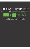 PROGRAMMER Notebook Journal