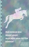 Mein Schuljahr 2019/2020: Vintage Türkis Kalender Und Planer Für Reiter-/Innen Und Pferdefreunde I 1 Doppelseite Je Woche I Mit Adressbuch & Passwort Logbuch I Viel Platz Für