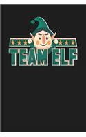 Team Elf: 6x9 120 Page Christmas Keepsake Journal