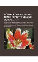 Monthly Consular and Trade Reports Volume 21, Nos. 73-75