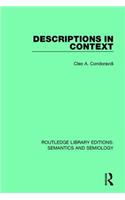 Descriptions in Context